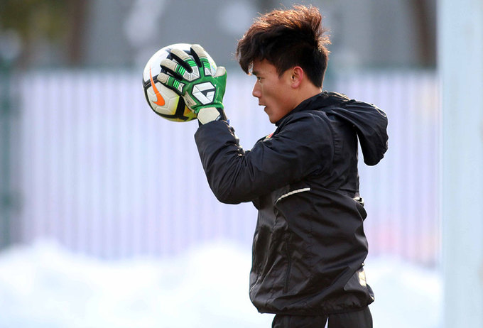 Cầu thủ Việt Nam tập buổi cuối trước chung kết U23 châu Á